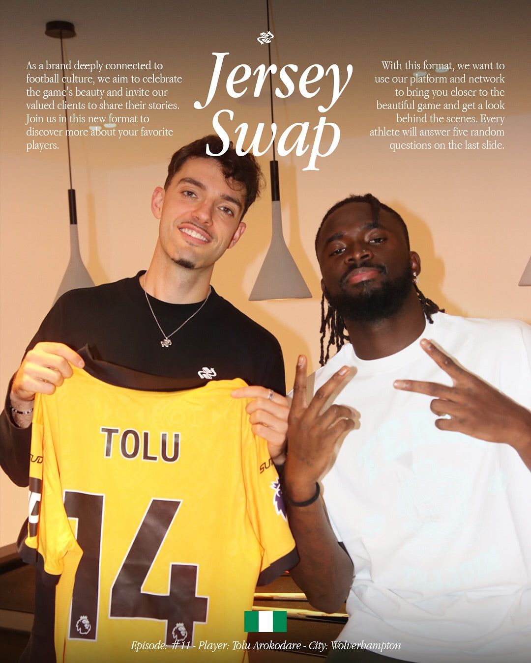 ENJJOIN Jersey Swap: Episode 11 with Tolu Arokodare (2.0)