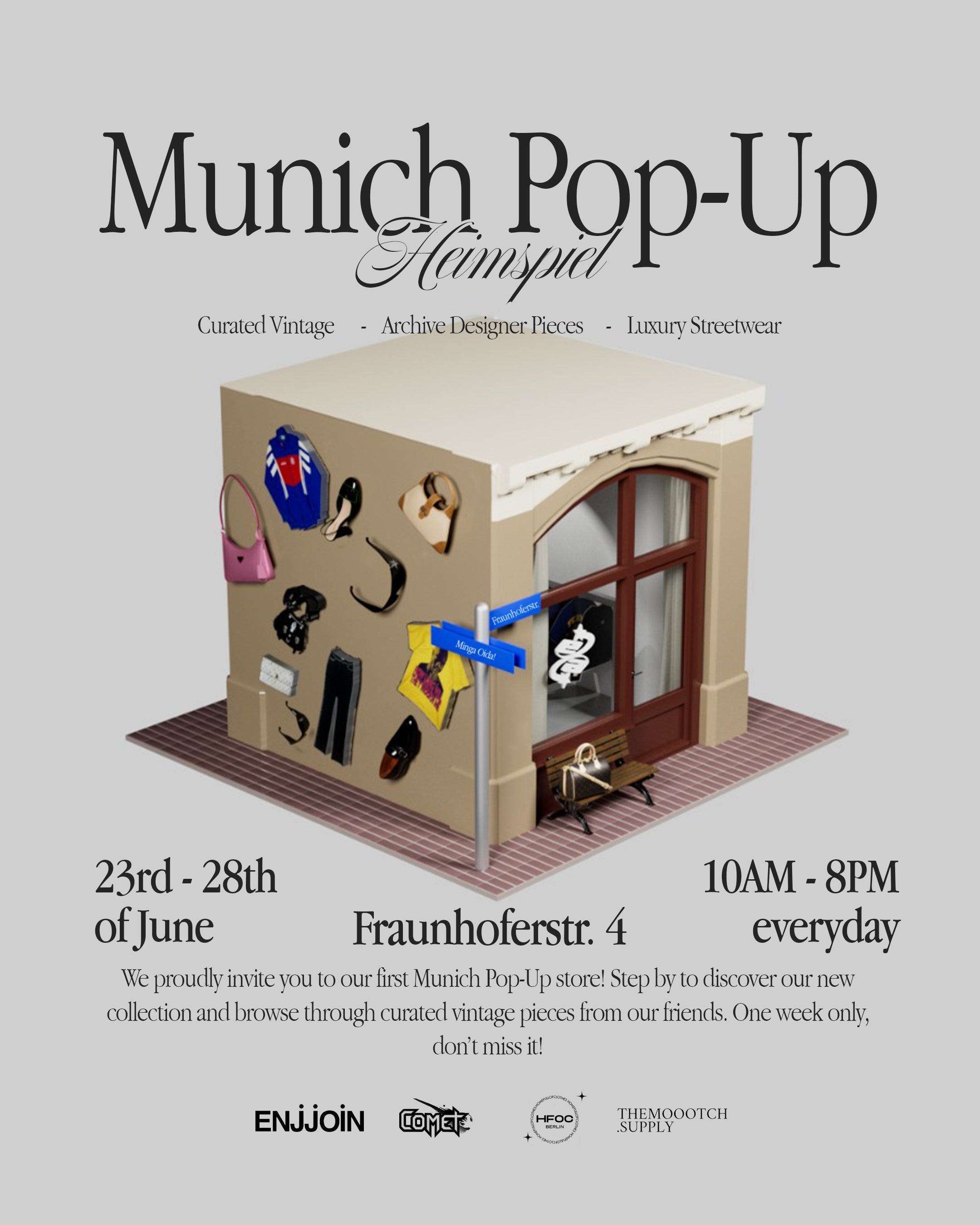 "Heimspiel" - Our first Pop-Up in Munich!