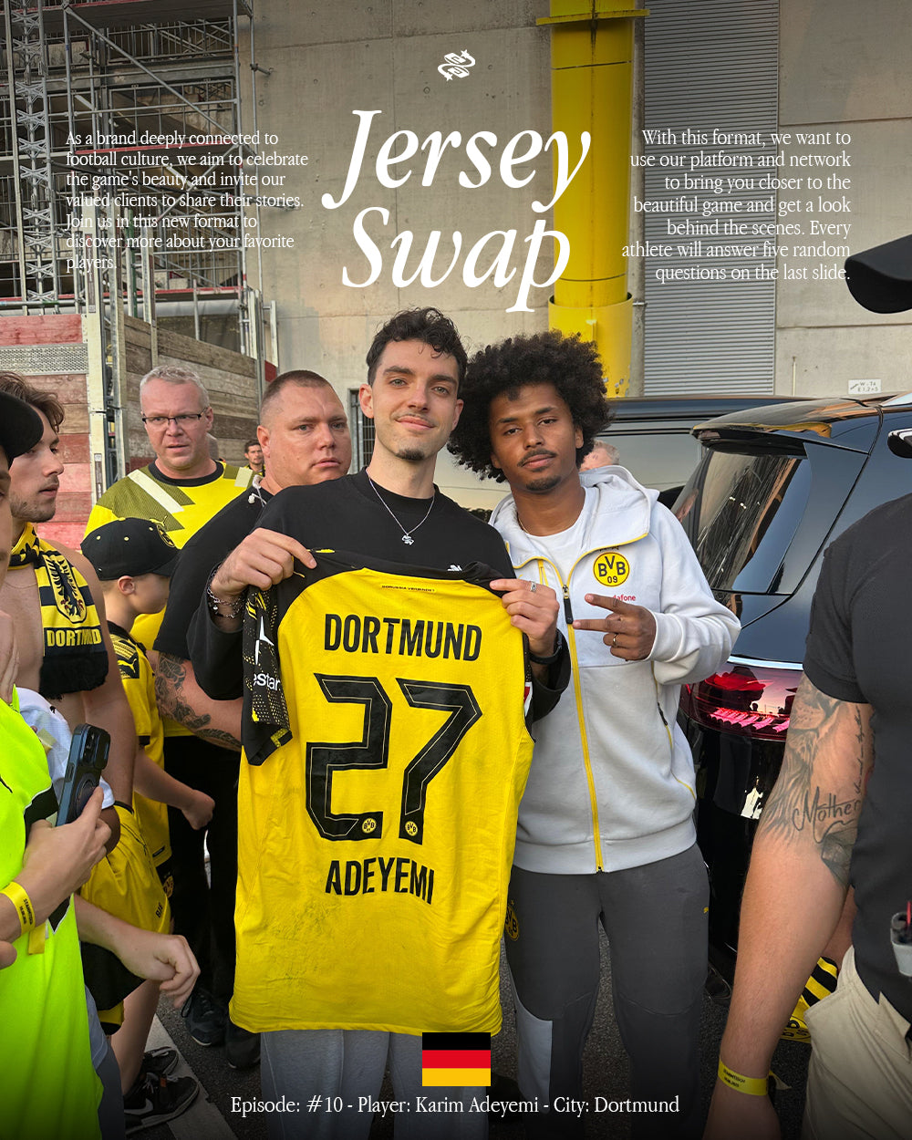 ENJJOIN Jersey Swap: Episode 10 with Karim Adeyemi