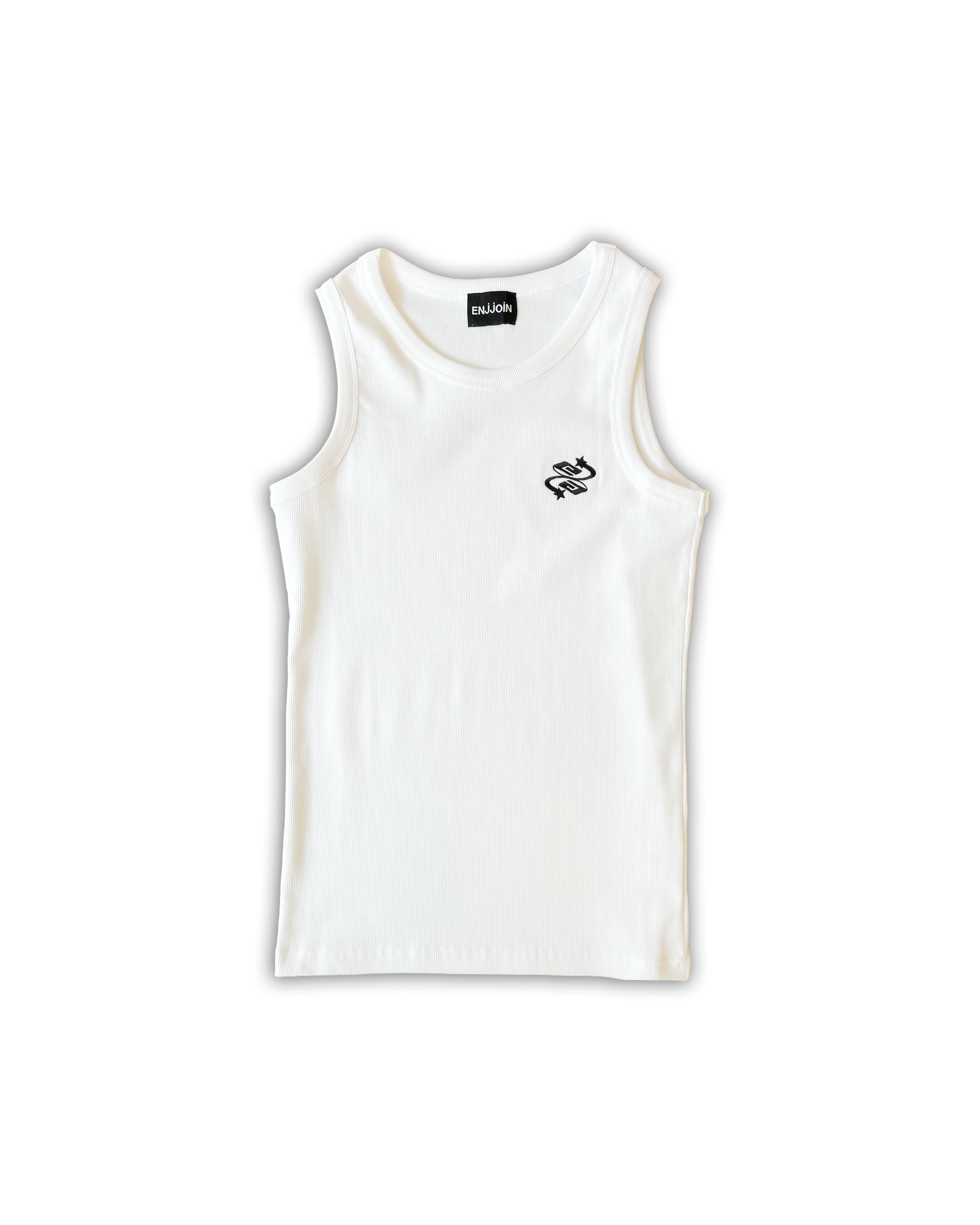 Echo Logo Tank Top White