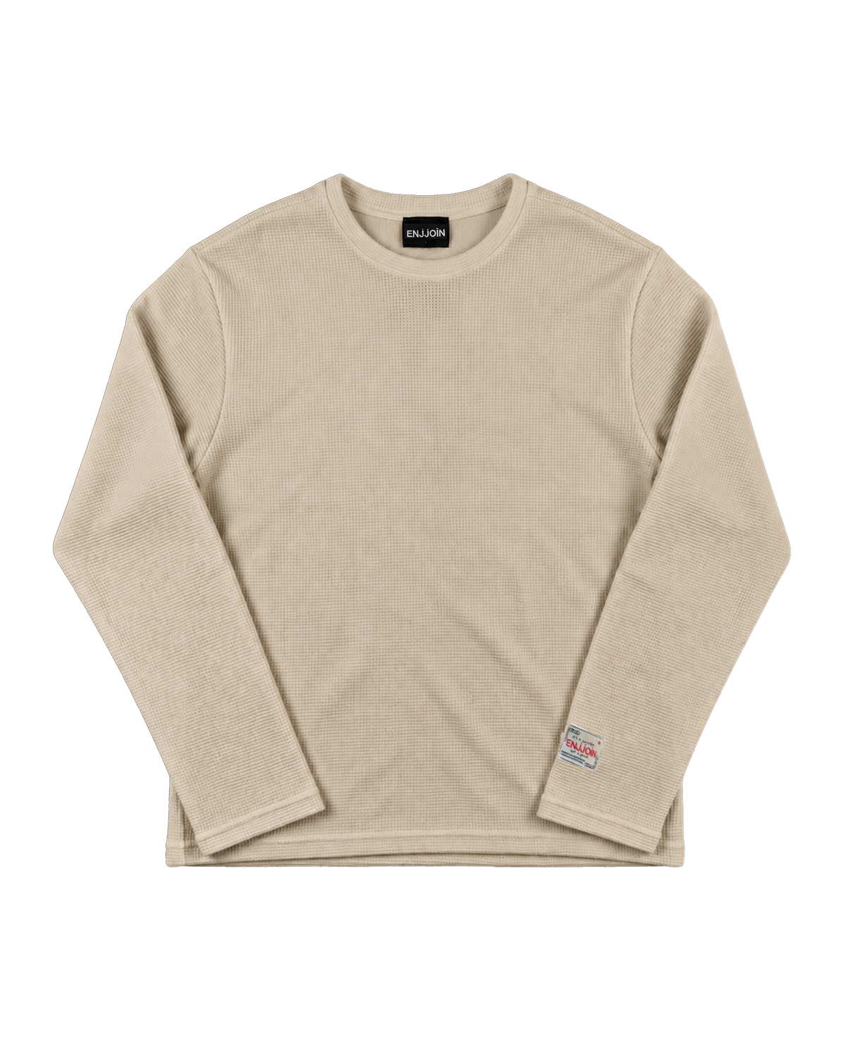 Waffle Longsleeve Beige