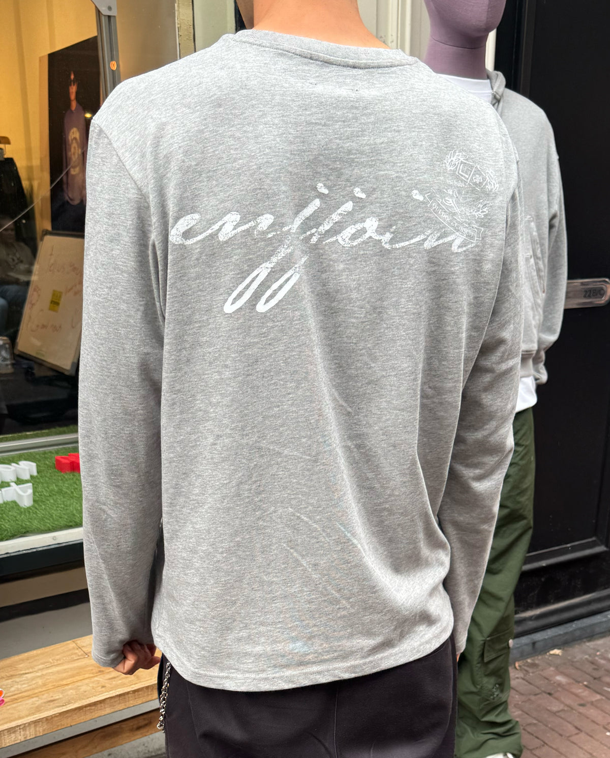 Echo Longsleeve Light Grey