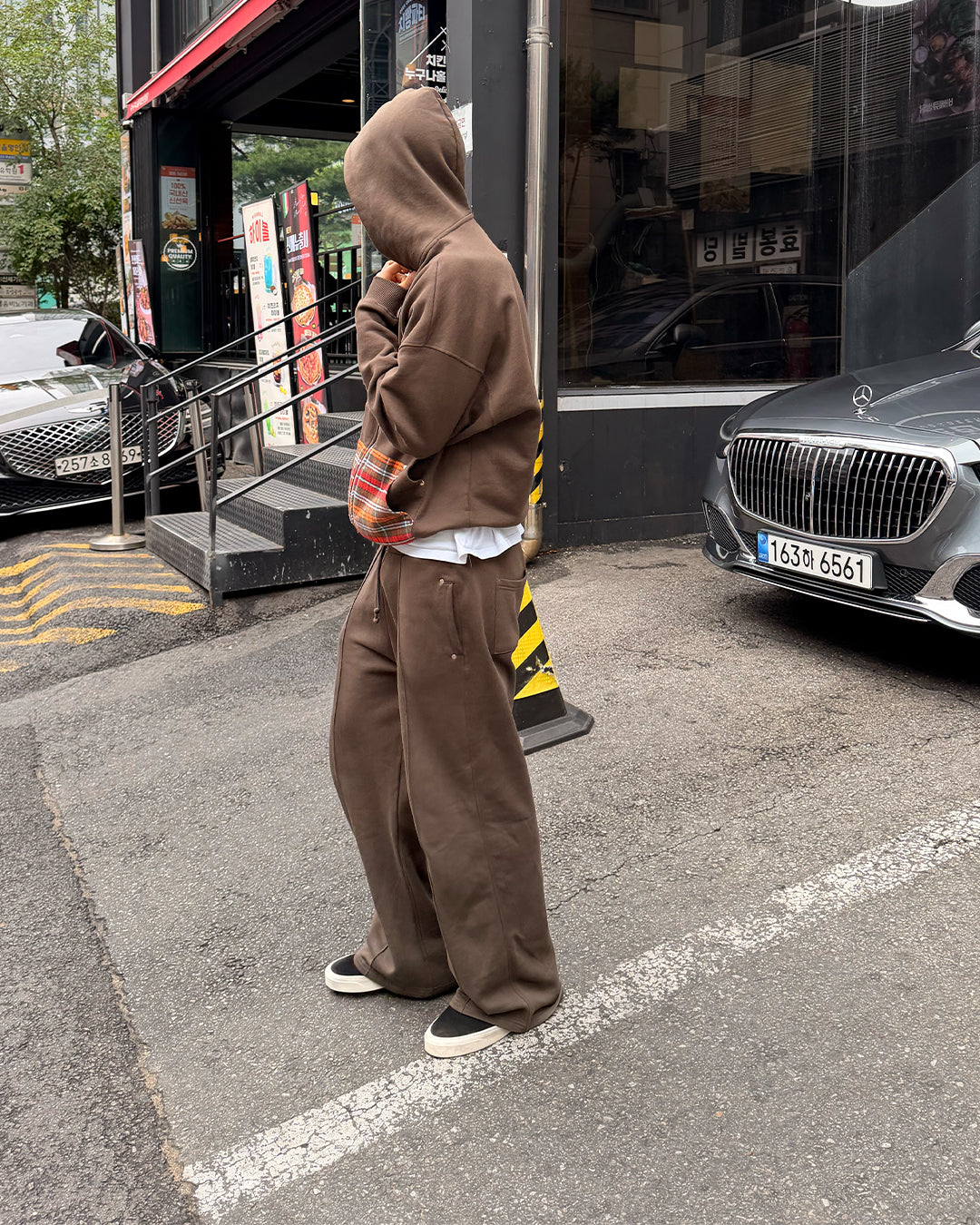 Flora Jogger Brown (Wide Leg)