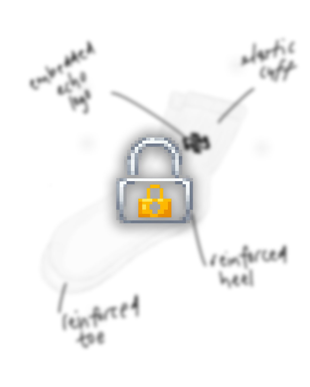 Echo Premium Cotton Socks (2 pairs)