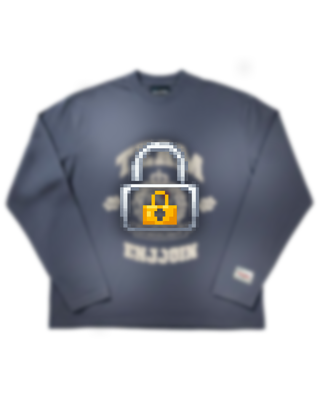 University Longsleeve Faded Blue