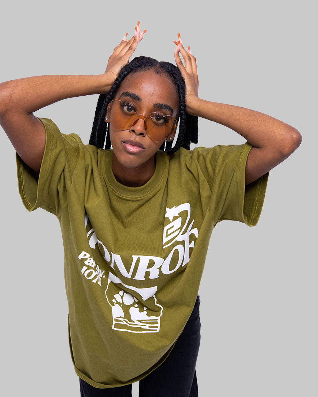Monroe T-Shirt Dark Green