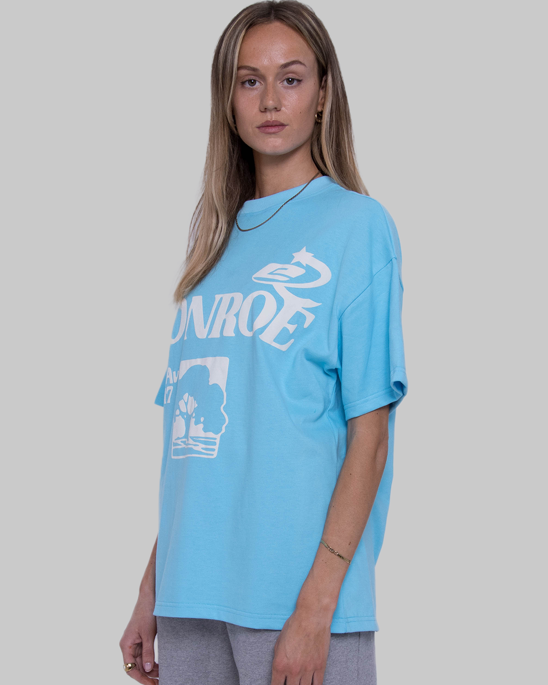 Monroe T-Shirt Light Blue v2