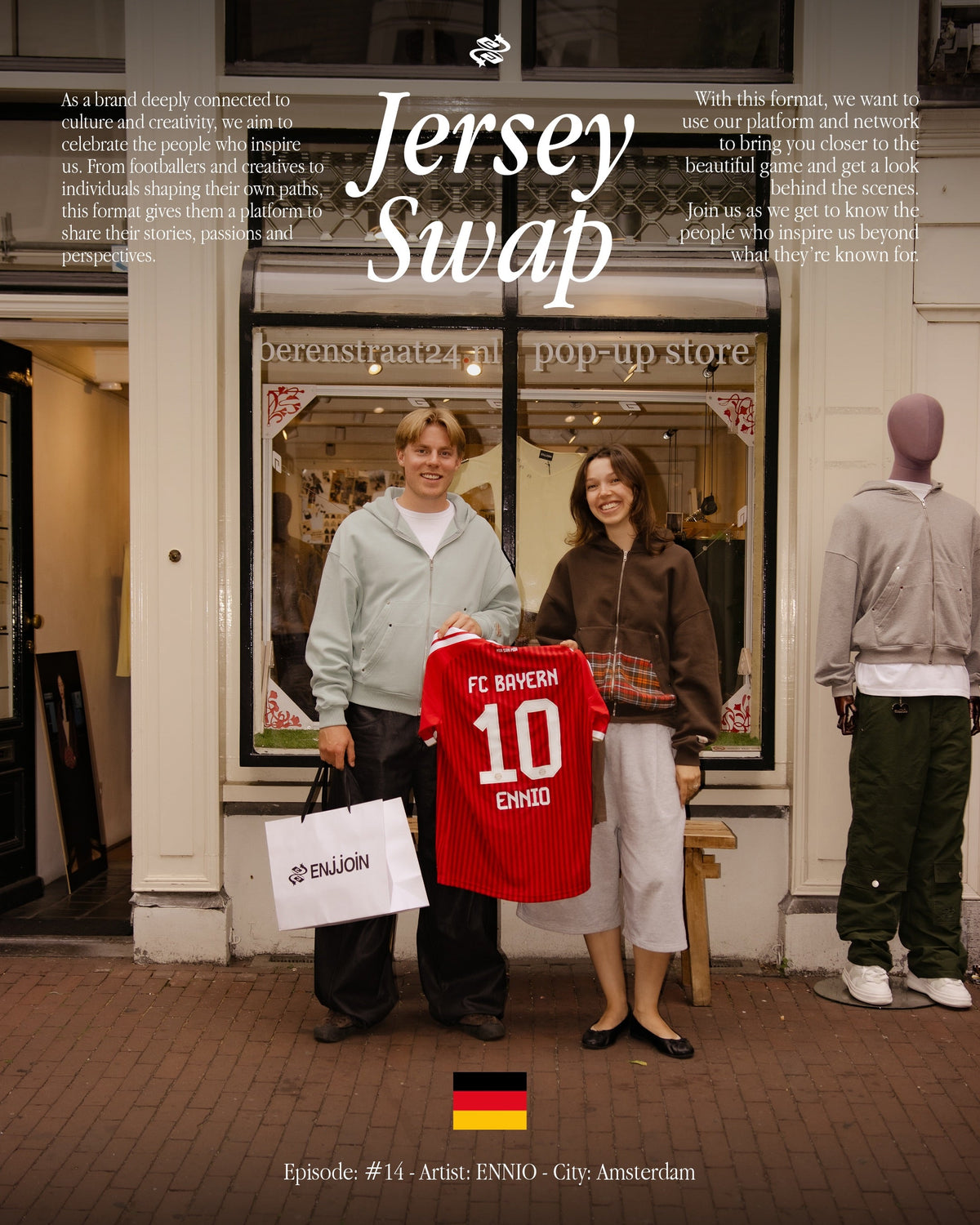 ENJJOIN Jersey Swap: Episode 14 with ENNIO