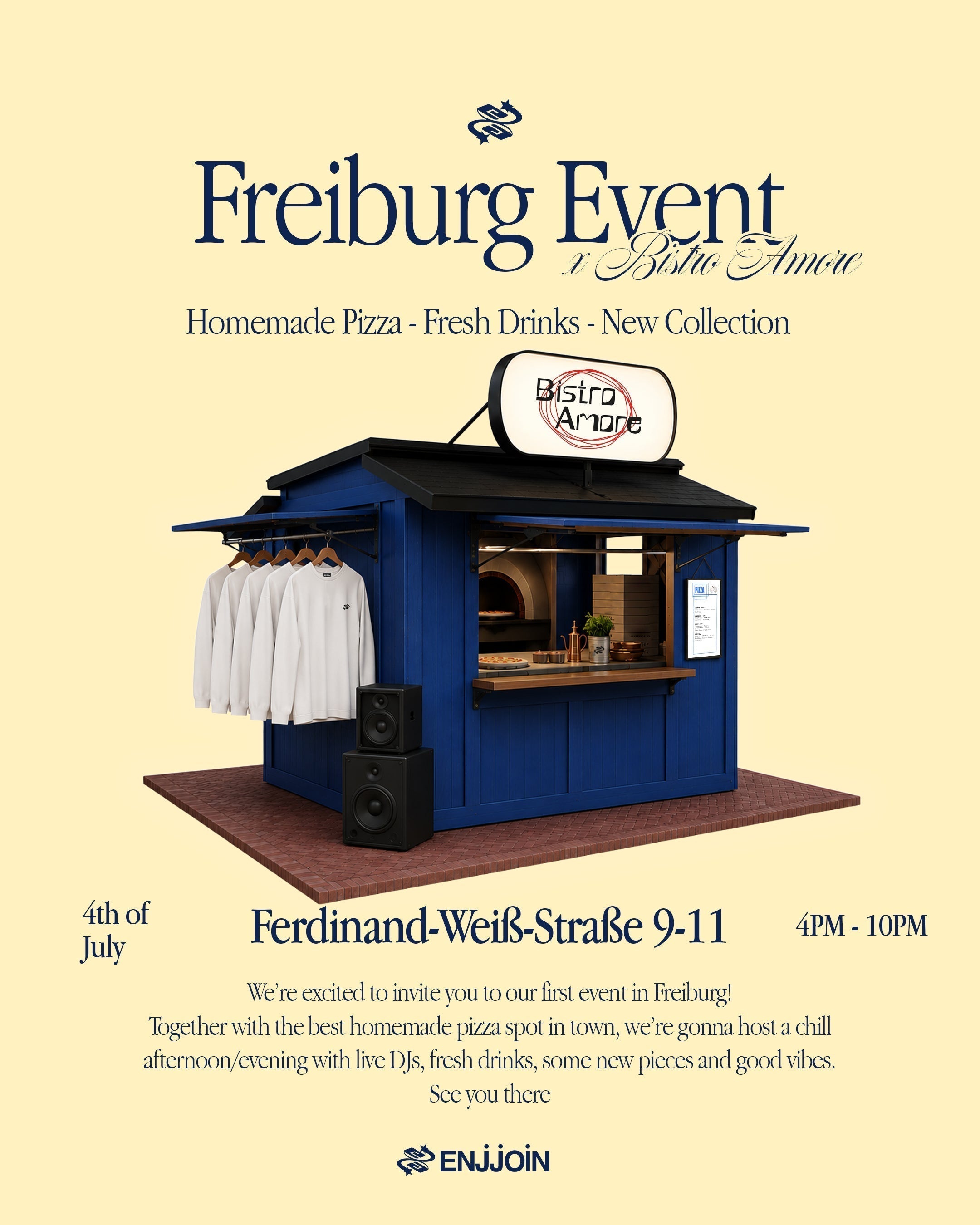 Kinda ate at our first event in Freiburg, Germany!