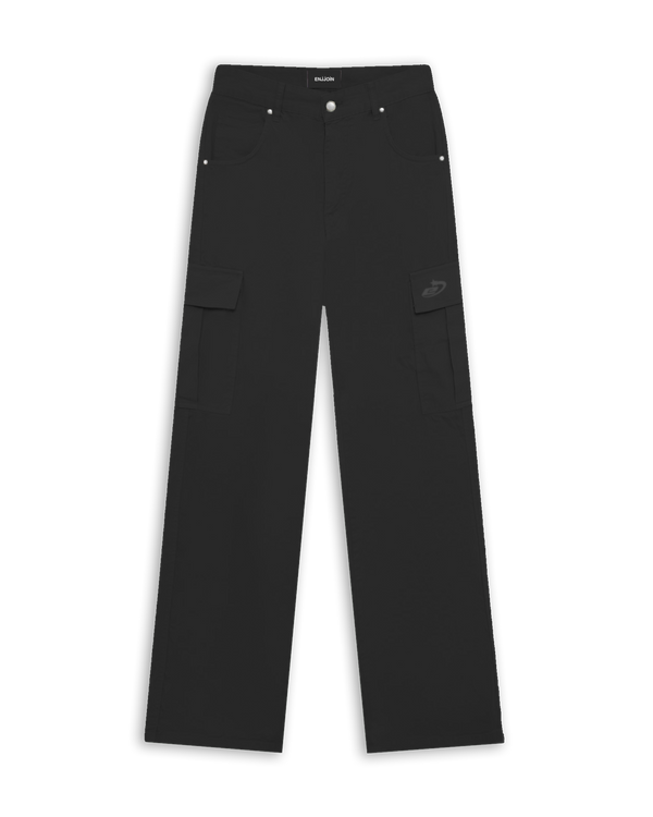Cargo Pants E-Logo Black