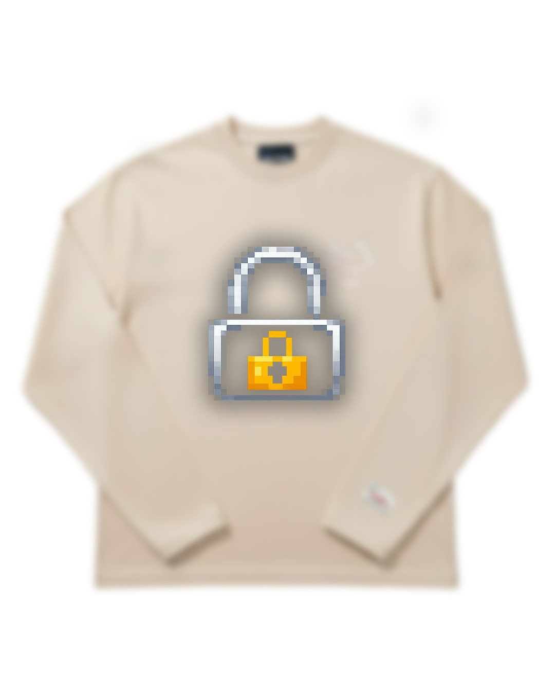 Echo Patch Longsleeve Beige