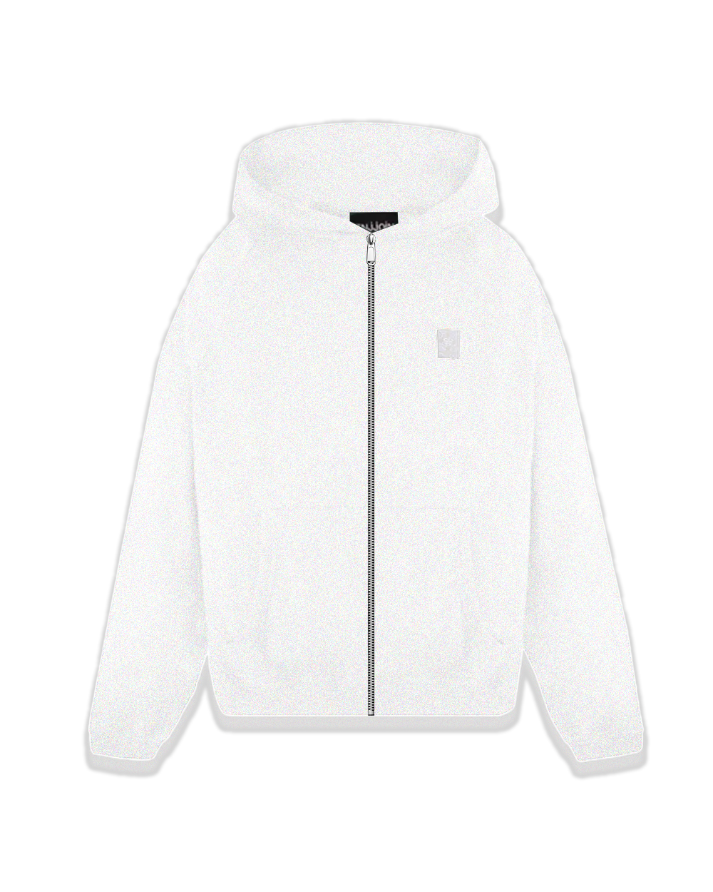 Flora Zip-Hoodie Light Grey