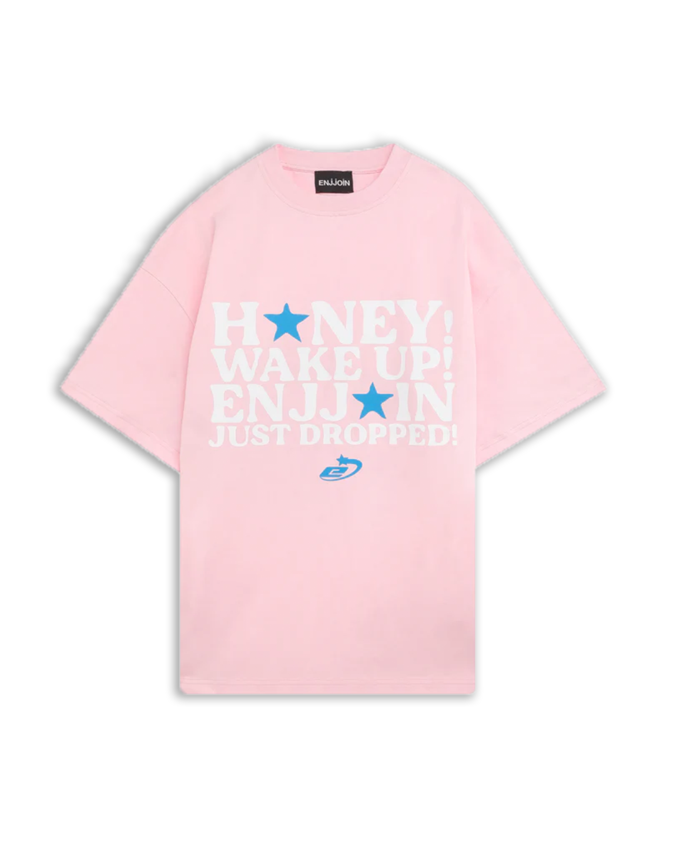 "Honey, Wake Up!" T-Shirt Pink