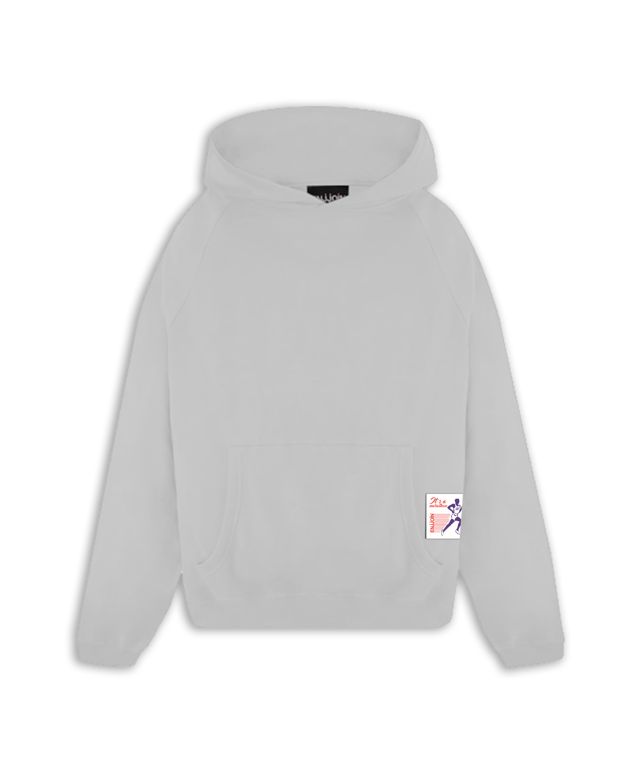 Marathon Hoodie Light Grey