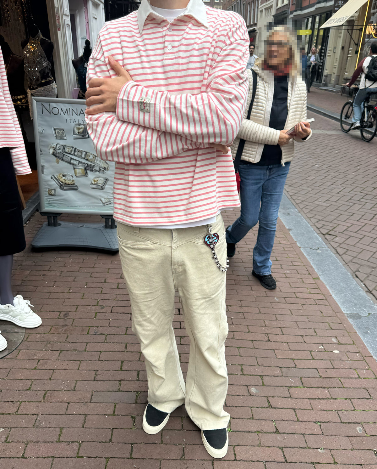 Polo Longsleeve Pink