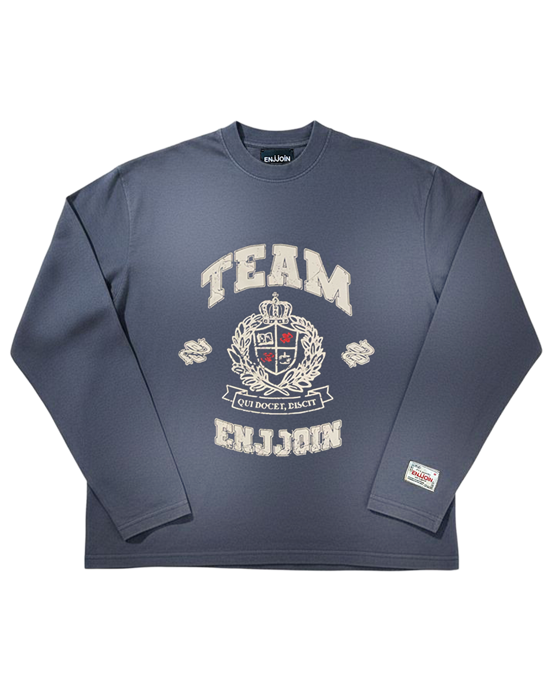 University Longsleeve Faded Blue