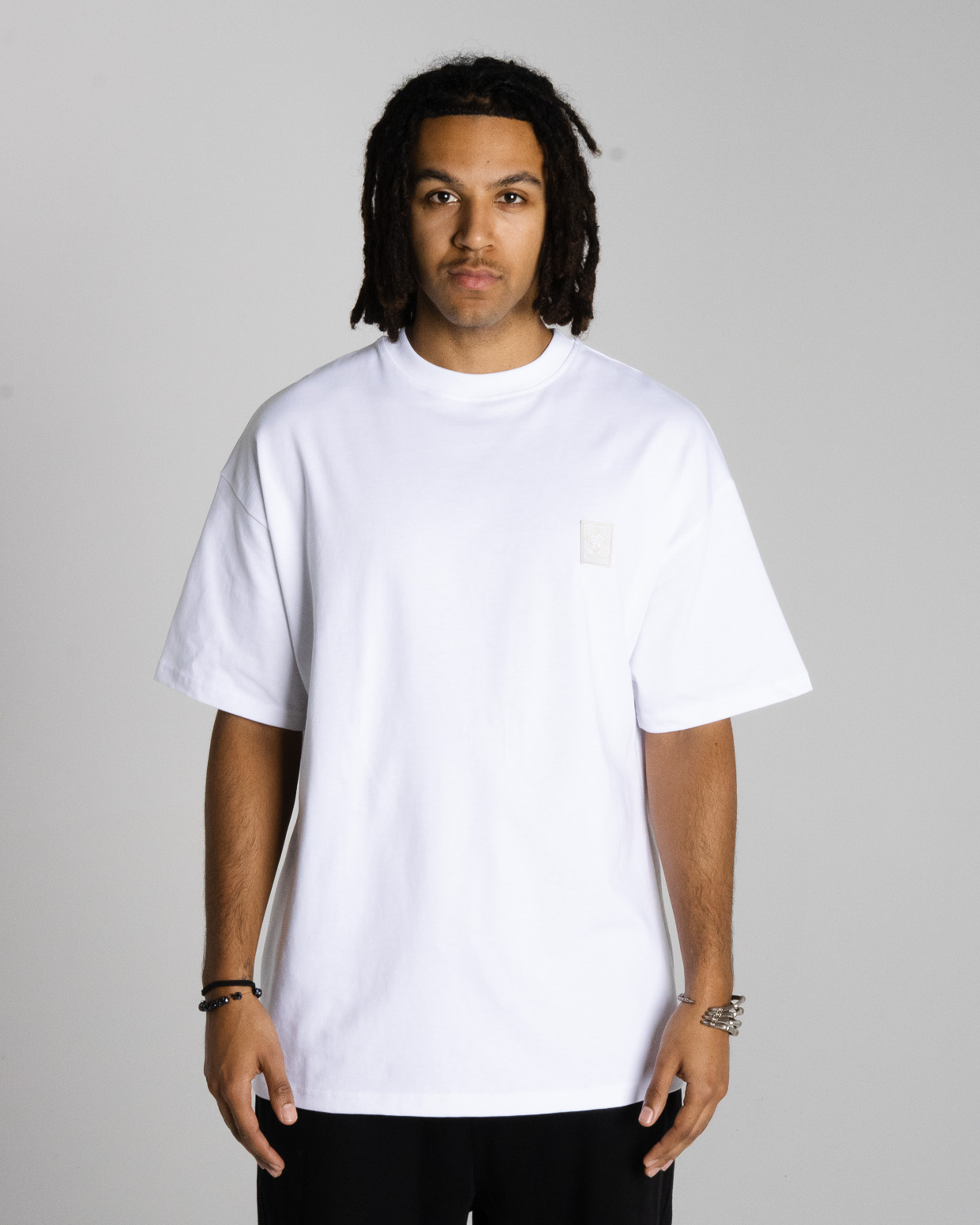 Flora Patch T-Shirt White