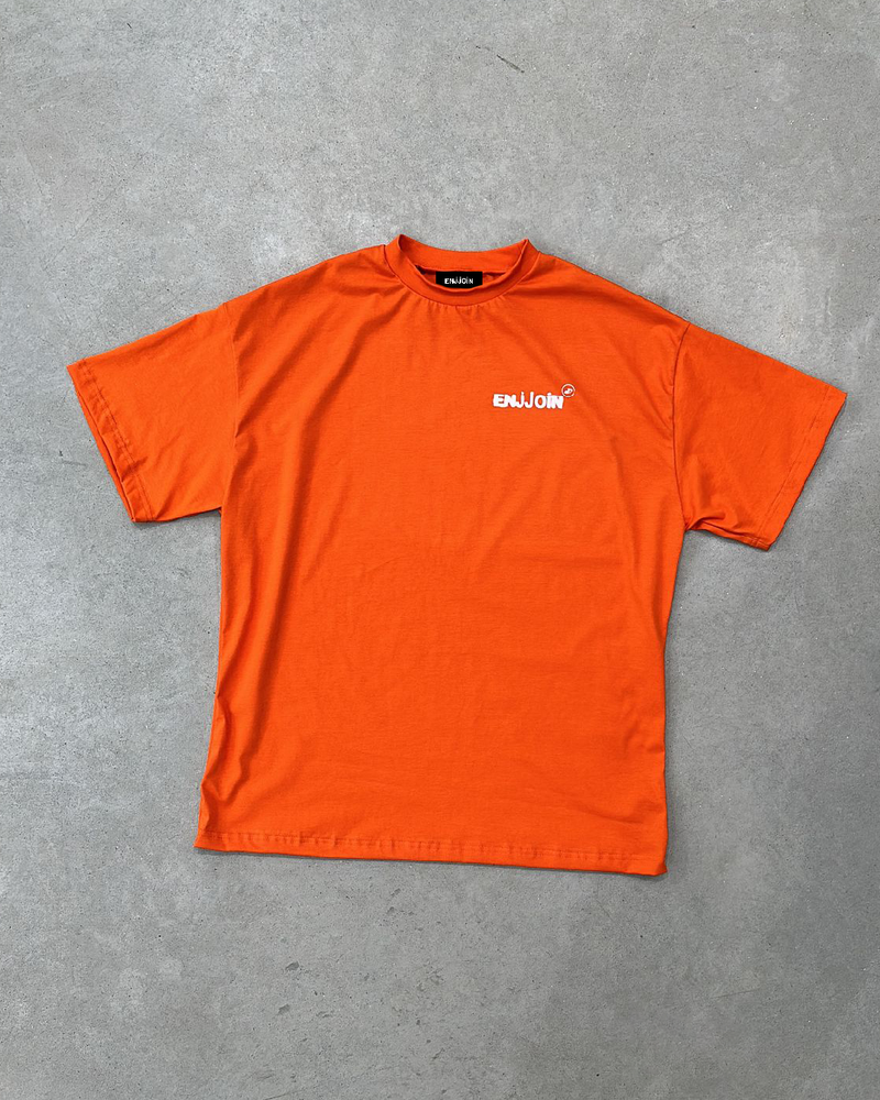 Graffiti T-Shirt Vibrant Orange