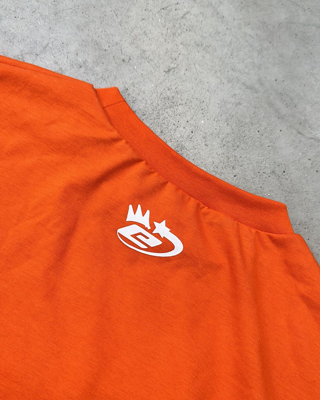 Graffiti T-Shirt Vibrant Orange
